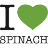 I LOVE SPINACH Spinat
