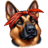 German Shepherd The Rapper