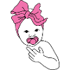 Baby Middlefinger Pink