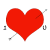I heart U