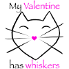 My Valentine has whiskers