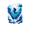 Underwater Reef Diving