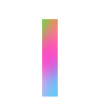 Rayures arc-en-ciel au milieu