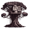 Treehouse / Treetop / Treehouse / Adventure