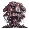 Treehouse / Treetop / Treehouse / Adventure