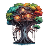 Treehouse / Treetop / Treehouse / Adventure