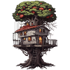 Treehouse / Treetop / Treehouse / Adventure