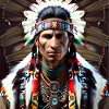 Native American Tribe Chieftain