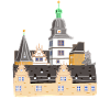 Wolfsburg, Castle, Germany, Hand Drawing