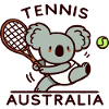 Tennis Australia Cute Koala