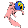 Lucha Libre Axolotl Luchador