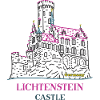 Lichtenstein Castle, Germany, Hand Drawing