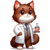 Chat mignon scientifique