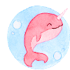 Cute Baby Whale