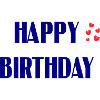 ANNIVERSARY. HAPPY BIRTHDAY. HAPPY BIRTHDAY.