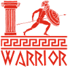 Red Ancient Greek Warrior