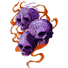 Indigo Skulls