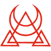 symbole rouge des pyramides égyptiennes