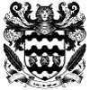 Katze Wappen Zwei