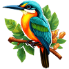 Kingfisher Motif