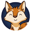 Renard heureux