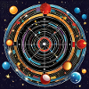 Planetary Precision - Galaxy Dartboard