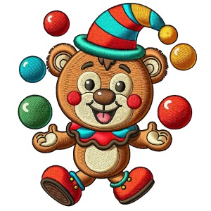 Jolly Juggler Bear