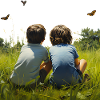 A carefree childhood