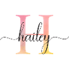 H | Monogramme | Nom | Hailey|Aquarelle