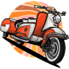 Scooter Illustration