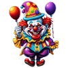Clown / Cirque / Carnaval / Carnaval / Ludique