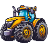 Niedlicher Traktor