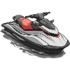 Action on the jet ski