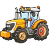 Tracteur mignon