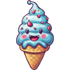 Smiling Ice Cream Creation