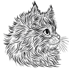 Cat lineart