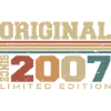 Originale 2007 Retro Regalo 17 ° Anniversario 2007