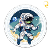 ASTRONAUT IN SPACE