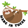 Hang In There Sloth