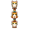 Purrfect Totem Pole