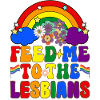 Groovy Lesbian Pride LGBTQ