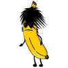 Goth Banane Gothique Occulte Grunge