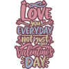 Dagelijkse Liefde, Geen Valentijnsdag.