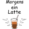 Morgens ein Latte