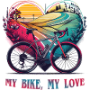 Mon vélo, mon amour. Saint-Valentin 2024