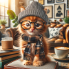 Little cute kitten