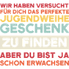 Jugendweihe Jugend Jugendfeier Geschenk