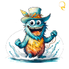MONSTER IN THE WATER