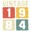 Millésime 1984 Né en 1984