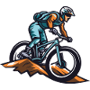 Vététistes Sports VTT